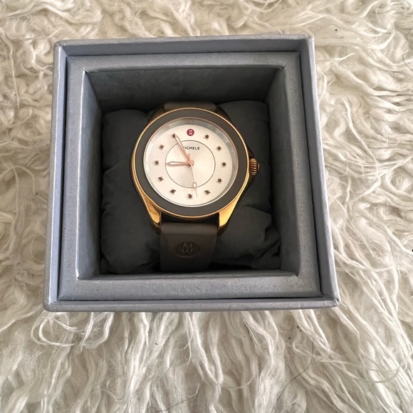 Michele Rubber Band Watch